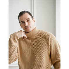 Свитер DECADE, размер 52-54, , бежевый