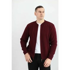 Кардиган DECADE, размер 52, , бордовый