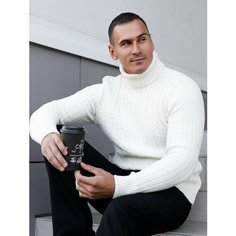 Свитер DECADE, размер 46, , молочный