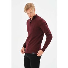 Джемпер DECADE, размер XL, , бордовый меланж
