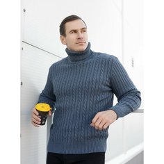 Свитер DECADE, размер 52, , синий