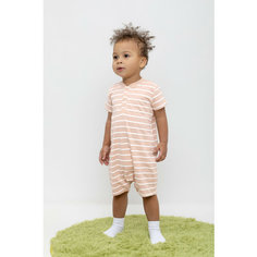 Песочник crockid, размер 44/68, белый, бежевый