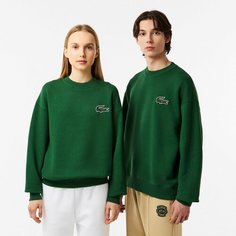 Свитшот LACOSTE, размер TM, , зеленый