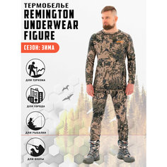 Комплект термобелья Remington, размер S, коричневый, бежевый, серый