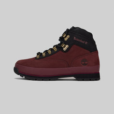 Ботинки хайкеры Timberland Euro Hiker Leather, размер 45 EU, бордовый