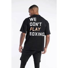 Футболка Boxraw We Dont Play Boxing, размер L, чёрный