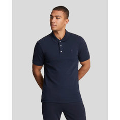 Поло Lyle & Scott Tonal Eagle Polo Shirt, размер S, dark navy