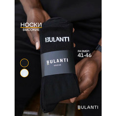 Носки BULANTI, комплект, 3 пары, размер 41-46, белый