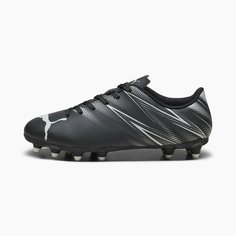 Бутсы PUMA, размер 13.5UK/32.5EU, черный/серый