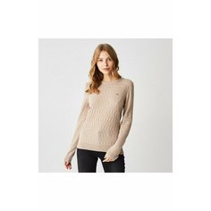 Свитер LACOSTE, размер T34, , бежевый