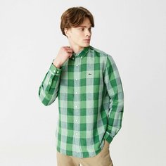 Рубашка LACOSTE, размер T43, зеленый