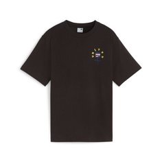 Футболка PUMA Downtown Relaxed Graphic Tee 624359, размер 46, черный