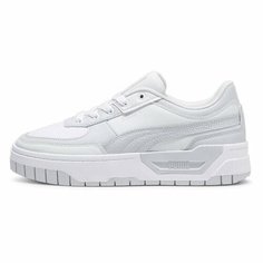 Кроссовки PUMA Cali Dream Leather Wns, размер 37.5, white/silver mist