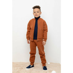Брюки спортивные crockid, размер 64/128, коричневый