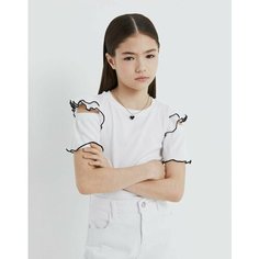 Футболка Gloria Jeans GJ COOL, размер 2-4г/98-104, белый