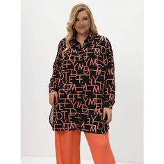 Комплект одежды La Via Estelar, размер 52, коралловый, черный