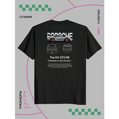 Футболка ZEKEKS, размер M, черный