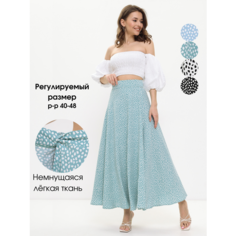 Юбка SPESPOP, размер 40-48, мятный/белый
