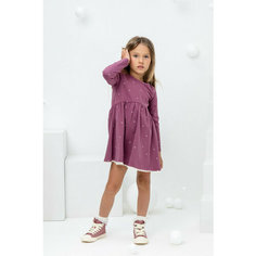 Платье crockid КР 5720/амарант,сердечки к431, размер 60/116, фиолетовый