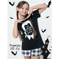 Пижама IVDT37, размер 38, черный