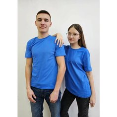 Футболка WELLWEAR, размер 50, васильковый
