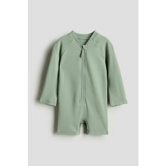 Комбинезон для плавания H&M, размер 98/104, светло-зеленый