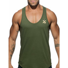 Майка Addicted Military Tank Top, размер S, хаки
