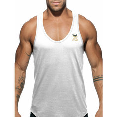 Майка Addicted Military Tank Top, размер S, белый