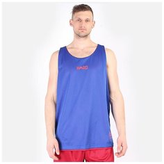 Майка Hard Unifrom, размер 2XL, голубой/красный