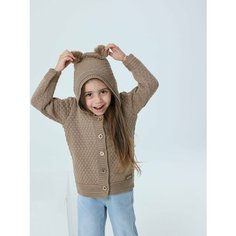 Кардиган Dvora, размер 32, кофейный