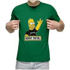 Футболка Us Basic, размер S, зеленый