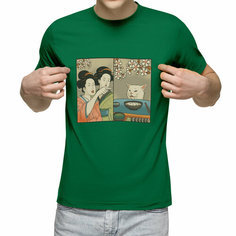 Футболка Us Basic, размер M, зеленый