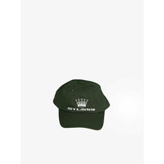 Кепка Stussy 93 Slick Crown Low Pro Cap, размер OneSize, оливковый