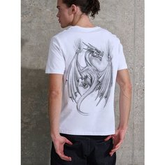 Футболка Uzcotton, размер 48-50\L, white