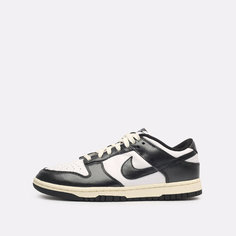 Кроссовки NIKE Dunk Low, полнота 5 (RU)/ на среднюю стопу, размер 40 EU, белый