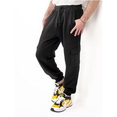 Брюки джоггеры , размер S, чёрный GM Sport&Casual
