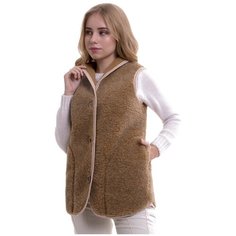 Жилет Wool Lamb, размер 46-48, шоколад
