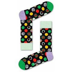 Носки Happy Socks, размер универсальный, черный