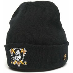 Шапка Atributika & Club Anaheim Ducks, размер 55-58, черный/желтый