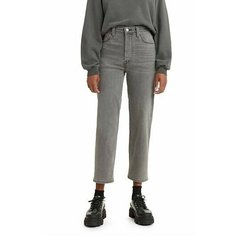 Джинсы мом Levis, размер W24/L27, серый Levis®
