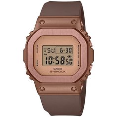 Наручные часы CASIO, коричневый, серый, золотой