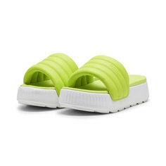 Шлепанцы PUMA Karmen Slide Puffy Wns, размер 6, зеленый