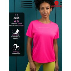 Футболка Kickers, размер 46, розовый