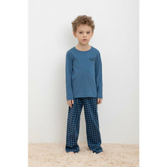Пижама crockid, размер 52/92, синий