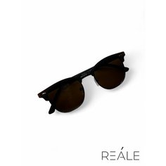 Солнцезащитные очки REALE, коричневый