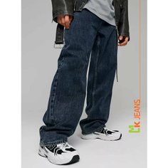 Джинсы бойфренды MkJeans, размер 36, синий