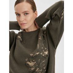Джемпер KIVI CLOTHING, размер 40-48, , хаки