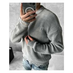 Свитер размер XL, , серый Skos Fashion