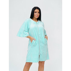Халат BUY-TEX.RU, размер 50, бирюзовый