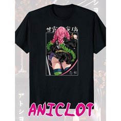 Футболка ANICLOT, размер XS, черный